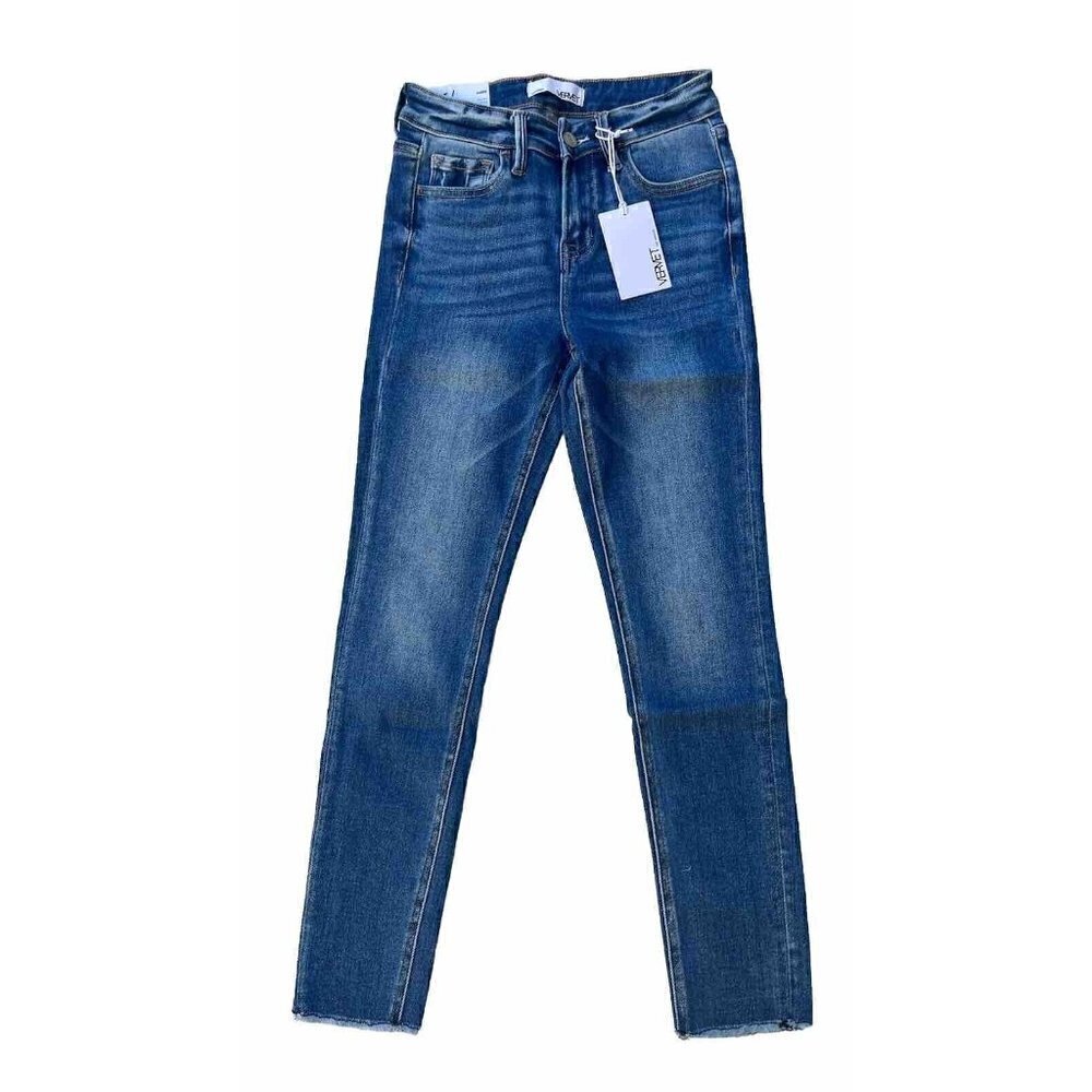 Vervet By Flying Monkey Amber Mid-Rise Skinny Jeans for Women - Size 25 - Picture 16 of 16
